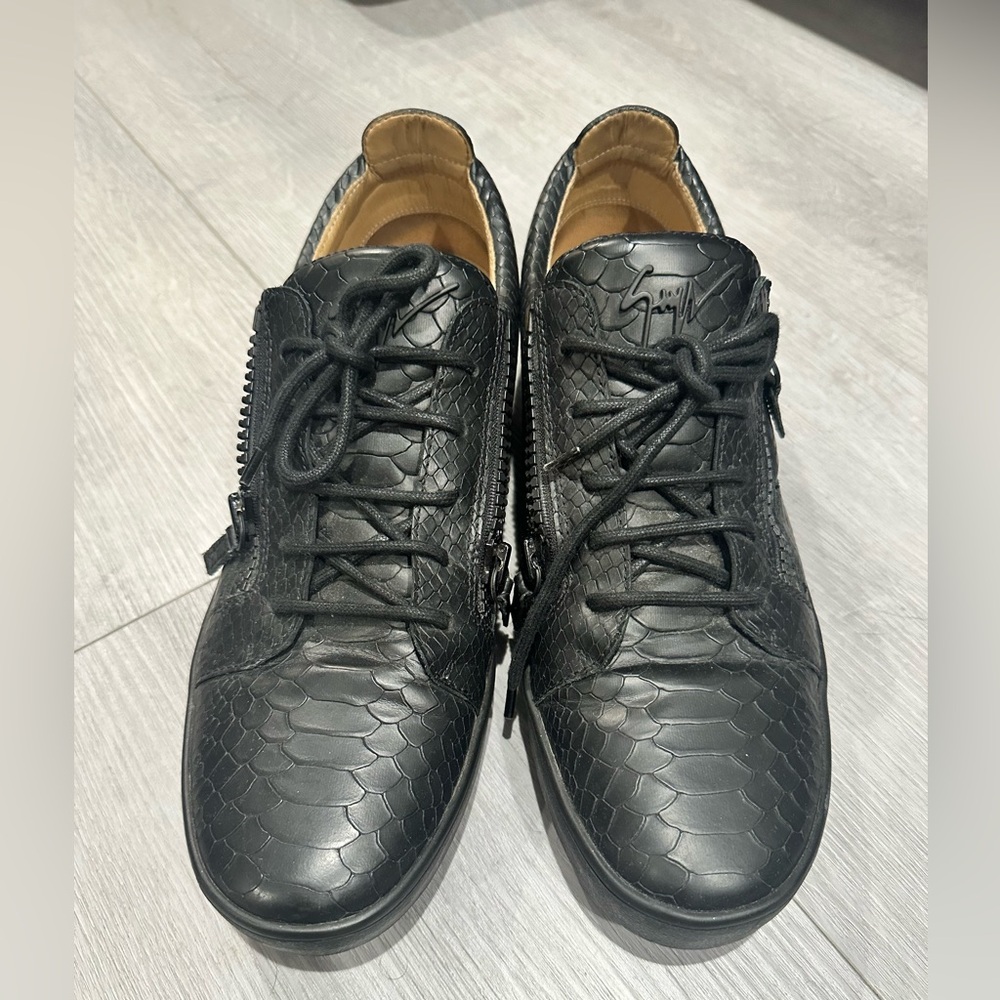 Giuseppe Zanotti alligator low top